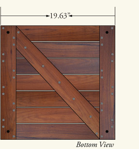 ipe deck tiles drawing